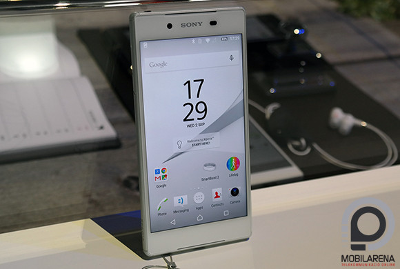 Ujjlenyomat-olvasóval mutatkozott be az Xperia Z5