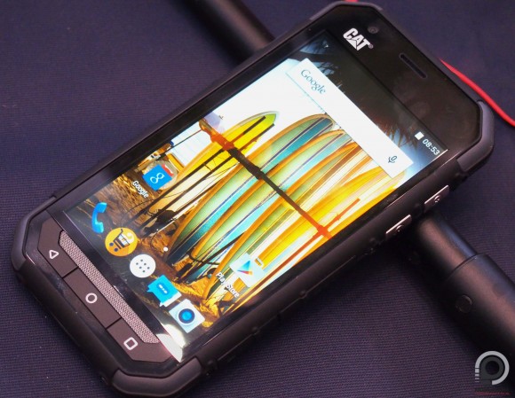 Kerekdedebb oldalakat kapott a CAT S30 az S40-nél