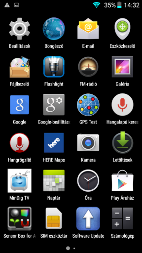 Evolveo StrongPhone Q8 LTE screenshot