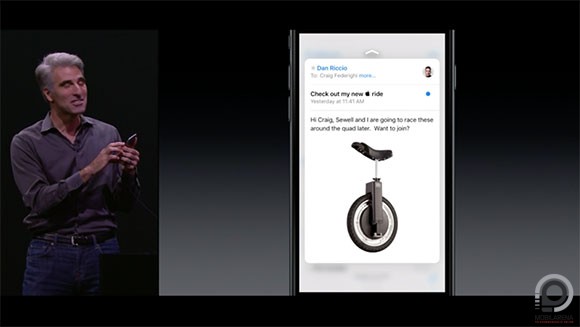 A 3D Touch demózása a Mailben