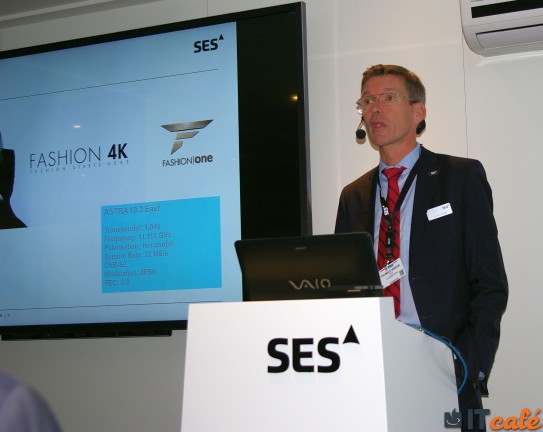 Thomas Wrede, a SES Vételi Rendszerének alelnöke beszél a televíziózás jövőjéről