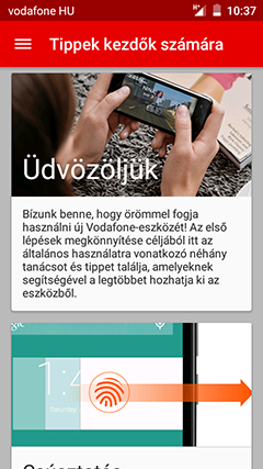 Vodafone Smart Speed Screen Shot