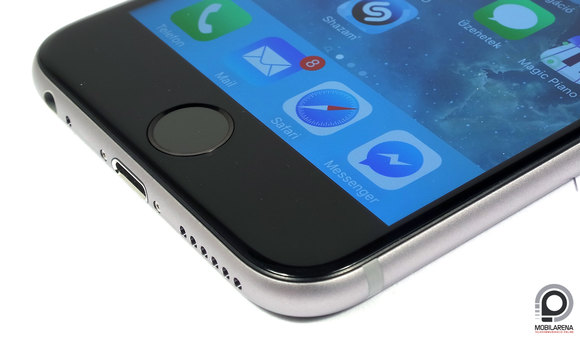 Az ikonikus Touch ID gomb