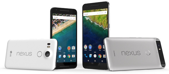 Nexus 5X és Nexus 6P