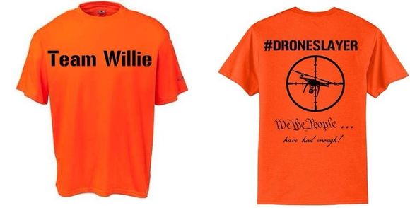 Póló drónvadászoknak