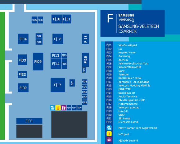 Kattintásra megnő a kép és meg lehet találni a kiállítókat