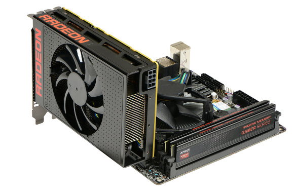 AMD R9 Nano ITX konfigurációban