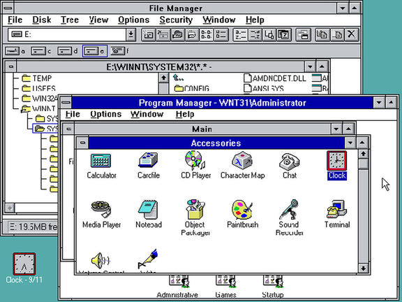 Microsoft Windows NT 3.1