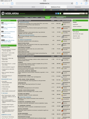 A HTML5 test eredménye 419 pont lett az elérhető 555-ből.