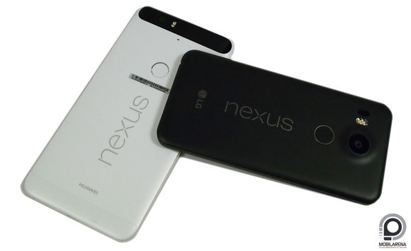 A Google Nexus 6P és a Google Nexus 5X