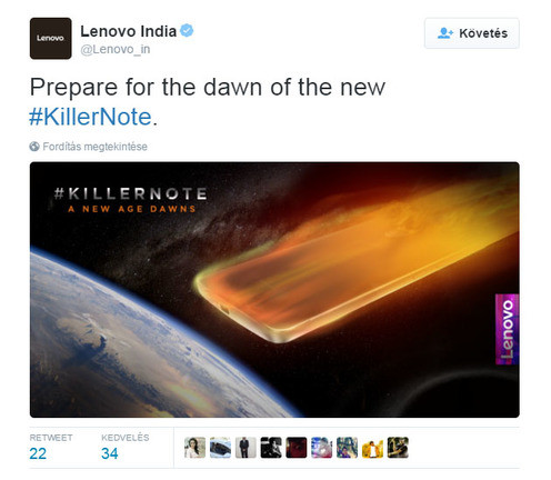 Bekerült a föld légkörébe a Lenovo K3 Note utódja