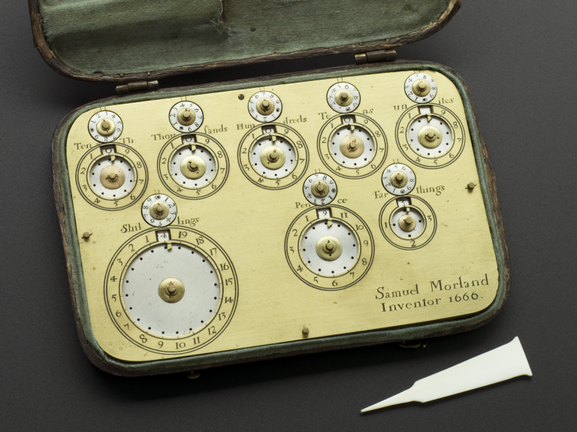 Morland 1666-os számológépe