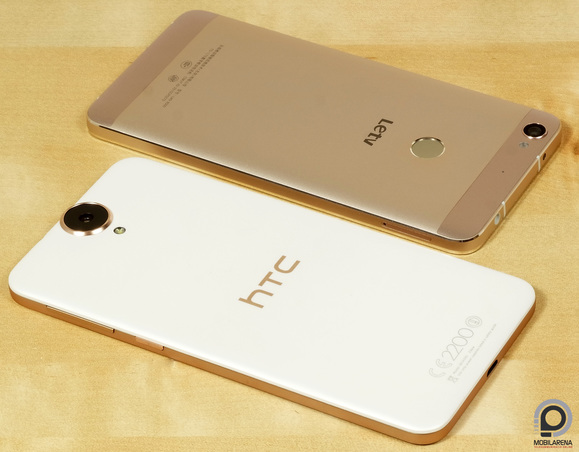 A HTC One E9+ a LeTV 1s mellett