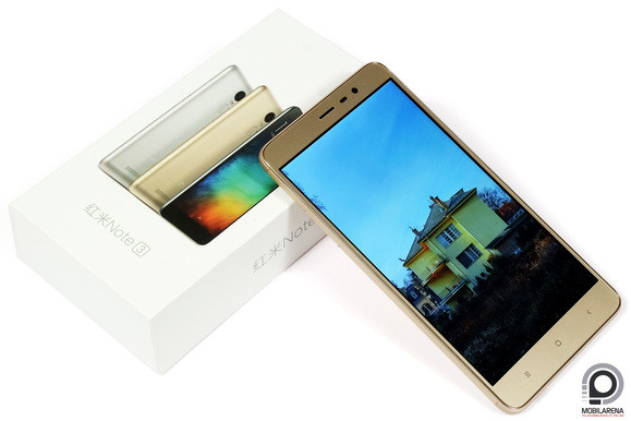 Apró dobozban érkezett meg a Redmi Note 3