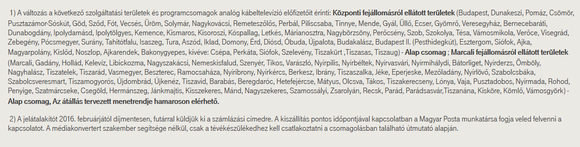 A fejlesztésbe most bevont települések