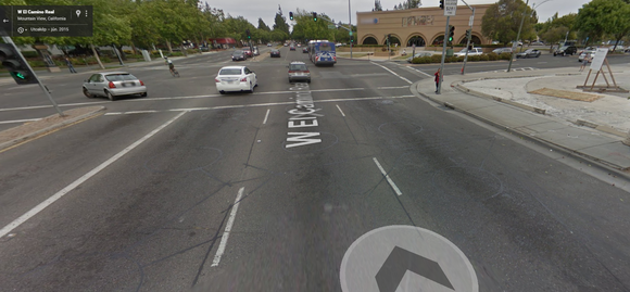 A baleset helyszíne