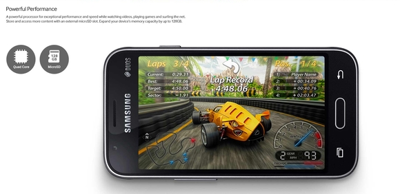  Bemutatkozott a Samsung Galaxy J1 mini
