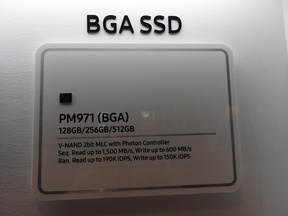 Samsung PM971-es BGA-s SSD