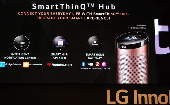 Az LG okos otthon koncepciójának lelke a SmartThinkQ Hub
