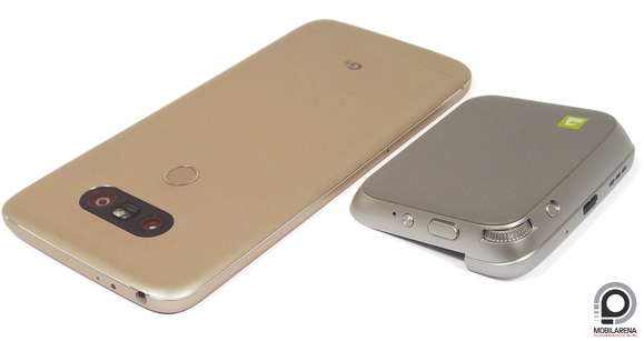 Az LG G5 a Cam Plus modul társaságában