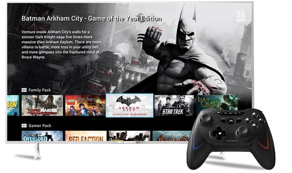 GameFly a Philips tévéken