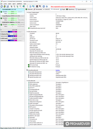 HDSentinel információk a tesztelt Transcend MTS800-ról
