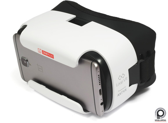 A Loop VR könnyedén befogadja az oldalról becsúsztatható OnePlus 3-at