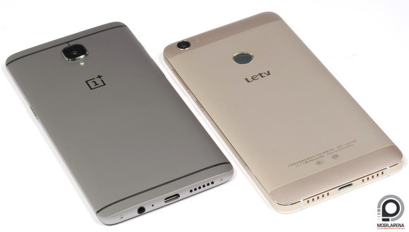 A OnePlus 3 nagyjából akkora, mint a LeTV Le 1s