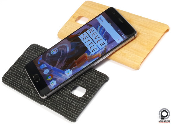 A OnePlus 3 hátlapi védőtokjai kellemes tapintásúak