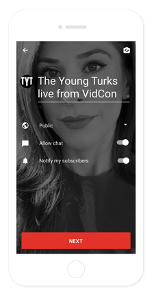 YouTube Live
