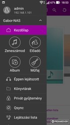 Qmusic és Qphoto alkalmazások mobilról