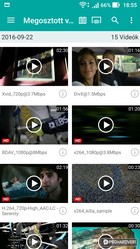 Qnotes és Qvideo alkalmazások mobilon...utóbbinál látható az átkonvertálás lehetősége