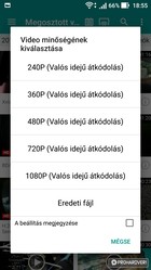 Qnotes és Qvideo alkalmazások mobilon...utóbbinál látható az átkonvertálás lehetősége