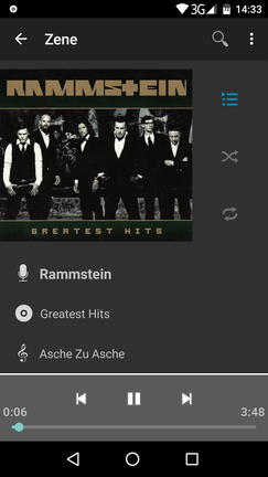 Az FM-rádió RDS-képes és a műsorok rögzítésére is alkalmas.