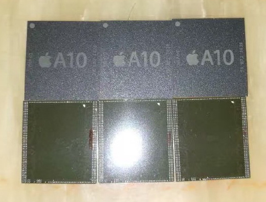 Az Apple A10-es rendszerchip egy rétege szivároghatott ki