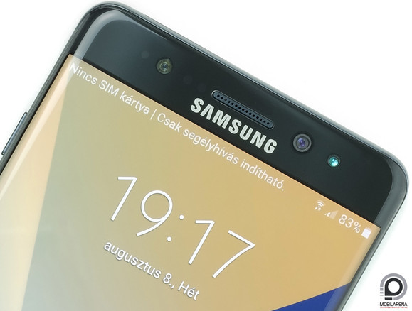 A Note7 íriszleolvasó szenzora és infra lámpája szinte biztosan ellátogat a következő S készülék előlapjára