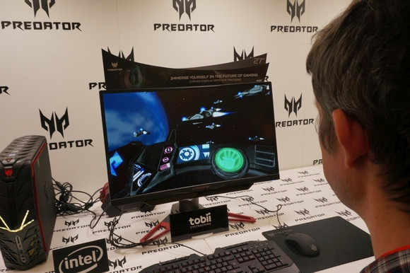 Acer Z271T monitor szemmozgást követő technológiával