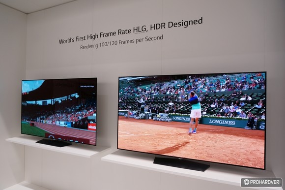 4K HDR tévéadás Hybrid Log Gamma technológiával az LG OLED tévéken