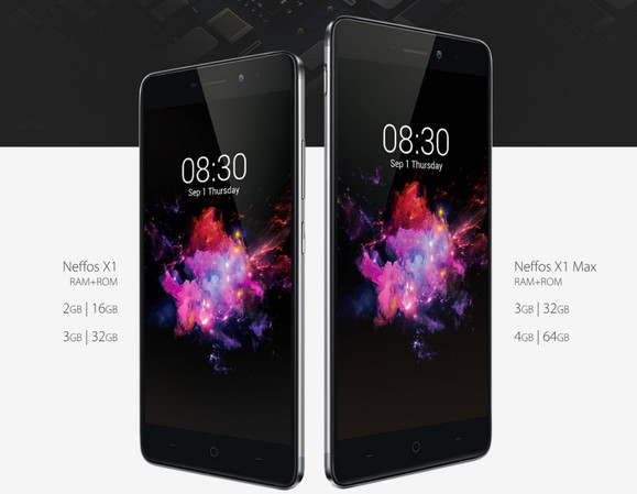 A Neffos X1 és X1Max