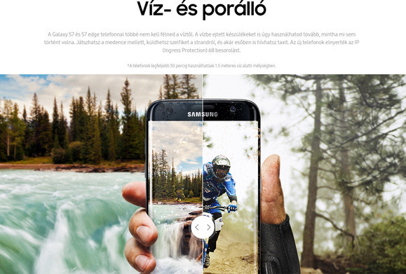 Az IP-szám egy dolog, a por- és vízálló tulajdonságokat készülékenként a gyártó pontosítja