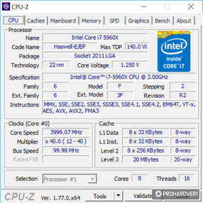 A nyolcmagos Core i7-5960X kicsit és nagyon megkínozva