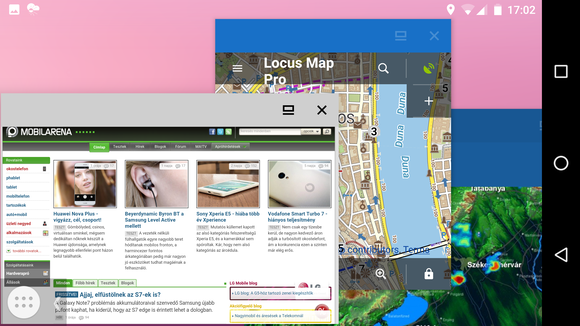 Van potenciál a lebegő ablakokban, csak még nem jött el az idő a bevezetésükre a gyári Androidban
