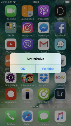 A felhasználók 99,9%-a biztosan a feloldást akarja megérinteni, mikor beteszi a kóddal zárolt SIM-kártyát, a rendszer mégis az OK-ot vastagítja meg. Vajon miért?