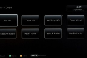 Dune HD Solo 4K - DTV szolgáltatások