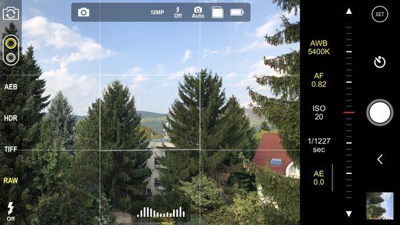 A külön megvásárolható ProCam 4 keresője