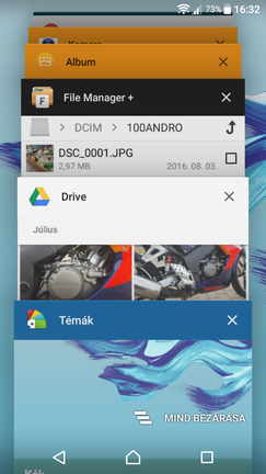 Az alkalmazásmenüt többféleképpen rendezhetjük, és mappázhatunk is