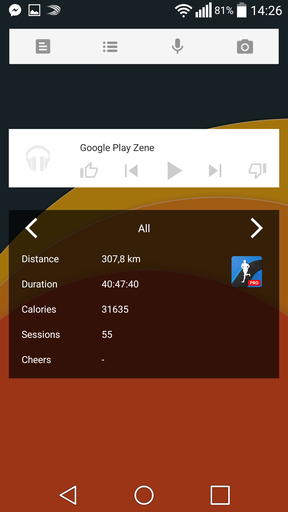 Z Launcher a Nokia N1-en