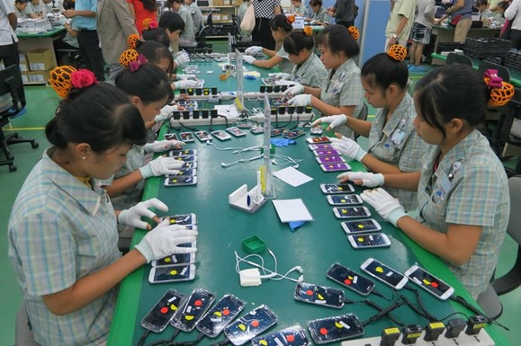 A Samsung vietnámi gyára