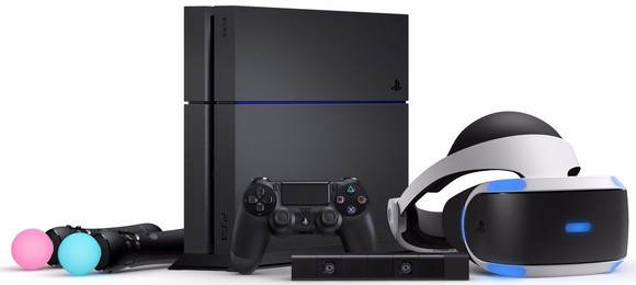 A teljes PlayStation VR csomag