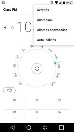 A zenelejátszó rengeteg formátumot támogat...